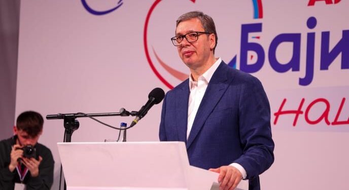 Вучић у Бајиној Башти: На овим изборима одлучујете којим путем Србија иде!
